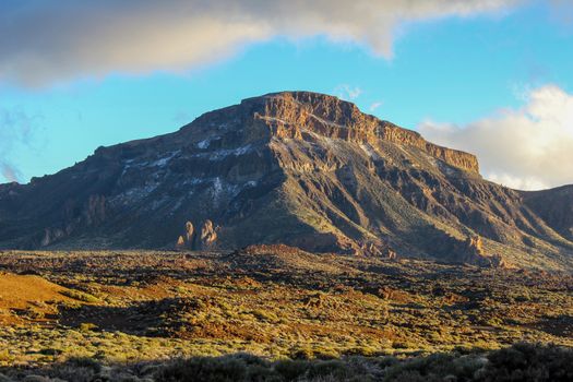 Landscape around the Teide - the highest mountain of spain