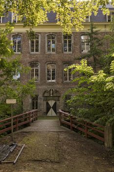 Medieval castle of Gemert in the Netherlands built in 1391