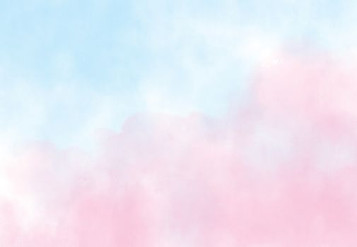 Abstract pink Blue Water color background, Illustration, texture for design