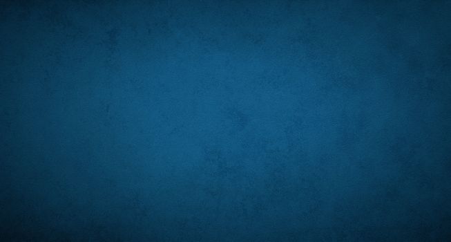 Blue paper background with texture, elegant luxury backdrop painting, soft blurred texture in center with blank , simple elegant Blue background