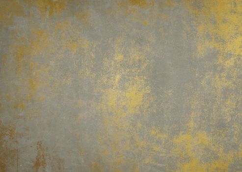 Gold Cement concrete textured background, Vintage grunge wall backdrop For aesthetic creative design