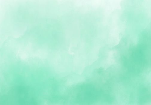 Abstract Green  Water color background, Illustration, texture for design
