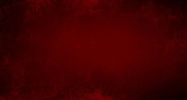 Abstract red vintage background texture, illustration, soft blurred texture in center with blank , simple elegant red background