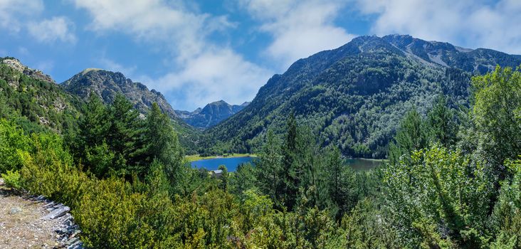 Aigüestortes National Park and Sant Maurici Lake, Catalonia, Spain