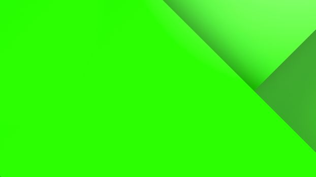 Diagonal green dynamic stripes on color background. Modern abstract background with lines and shadows