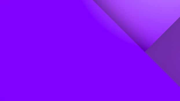 Diagonal violet dynamic stripes on color background. Modern abstract 3d render background with lines and dark shadows