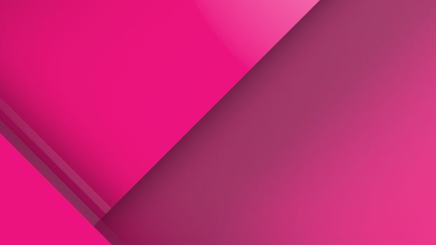 Diagonal pink dynamic stripes on color background. Modern abstract background with lines and dark shadows