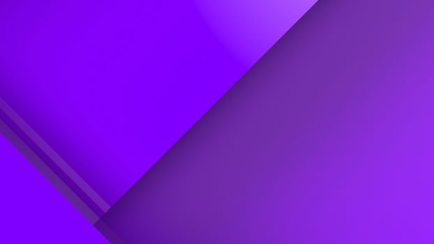 Diagonal violet dynamic stripes on color background. Modern abstract 3d render background with lines and dark shadows