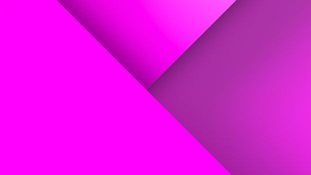 Diagonal purple dynamic stripes on color background. Modern abstract 3d render background with lines and dark shadows