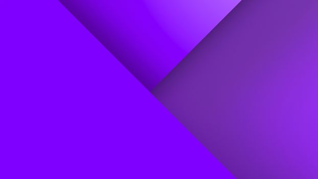 Diagonal violet dynamic stripes on color background. Modern abstract 3d render background with lines and dark shadows