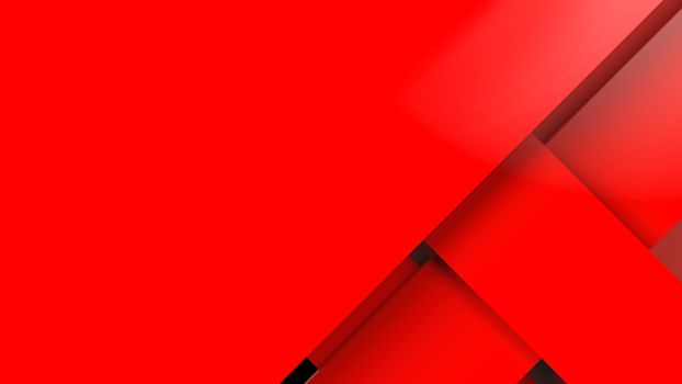 Diagonal red dynamic stripes on black background. Modern abstract 3d render background with lines and dark shadows