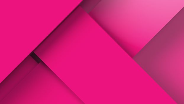 Diagonal pink dynamic stripes on color background. Modern abstract background with lines and dark shadows