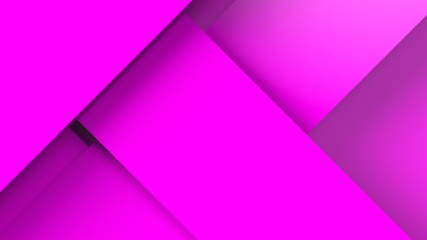 Diagonal purple dynamic stripes on color background. Modern abstract 3d render background with lines and dark shadows