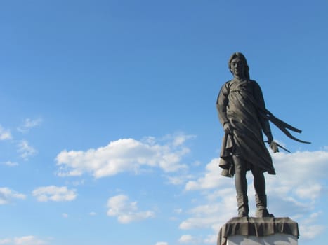 The Statue of Soyanggang Cheonyeo(Virgin) in Chuncheon, South Korea- Feb, 2018 : It was built in 2005 to spread the song of "Soyanggang Cheonyeo" well known as the national popular song of Korea