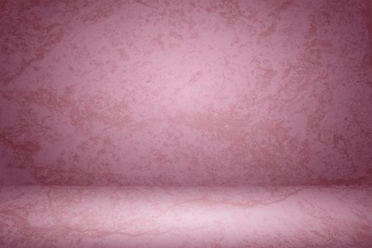 Red gradient room background. Gradient abstract studio wall backdrop