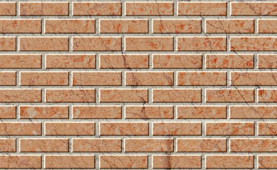 Red brick wall. Abstract background of brick wall