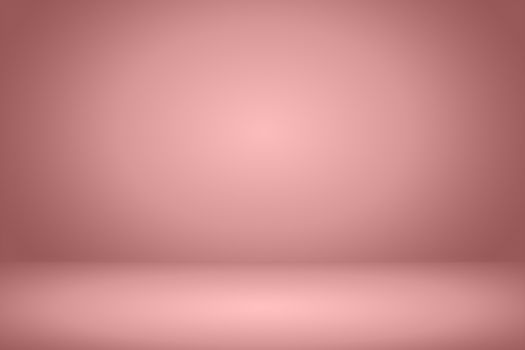 Pink gradient room background. Gradient abstract studio wall backdrop