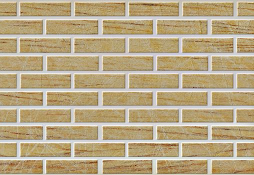 Brown brick wall. Abstract background of brick wall