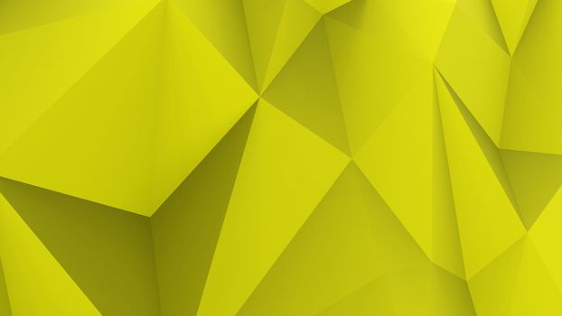 Yellow abstract modern crystal background. Polygon, Line, Triangle pattern shape for wallpaper. Illustration low poly, polygonal design. futuristic, web, network concept