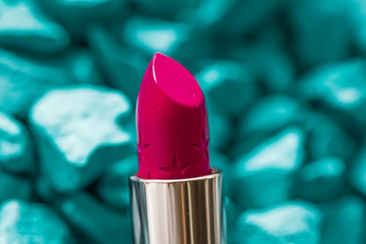 Red lipstick closeup, luxury make-up and beauty cosmetics