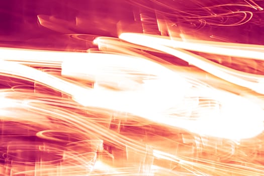 Light waves as abstract futuristic background, science and high tech designs