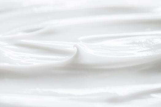 Pure white cream texture as background, hand wash creamy soap and organic cosmetics