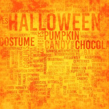 Halloween Background as a Marketing Advertisement Invitation Art