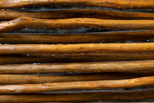 A Background from a wooden mesh or wood