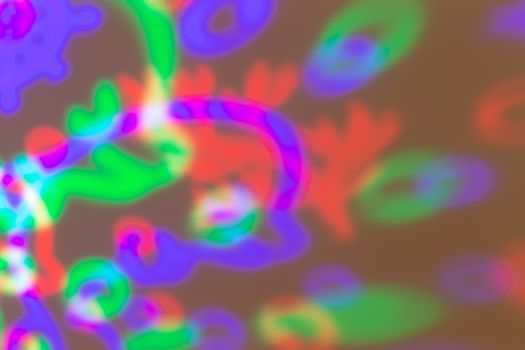 A Backgrounds made of different colored lighting effects