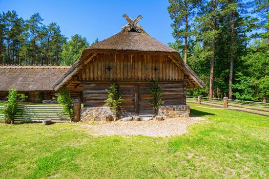 Old house in rural area, Riga, Latvia