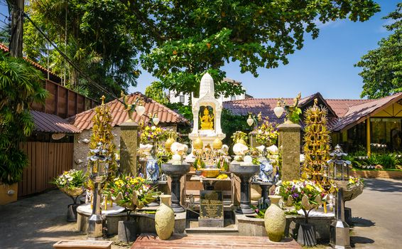 Thao Maha Phrom Shrine in resort