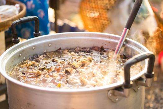 Stewed Beef in a Pot