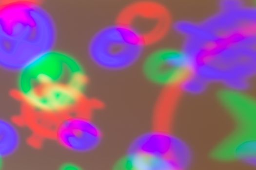 A Backgrounds made of different colored lighting effects
