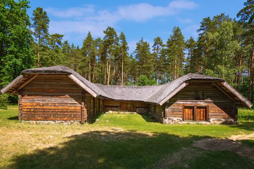 Old house in rural area, Riga, Latvia