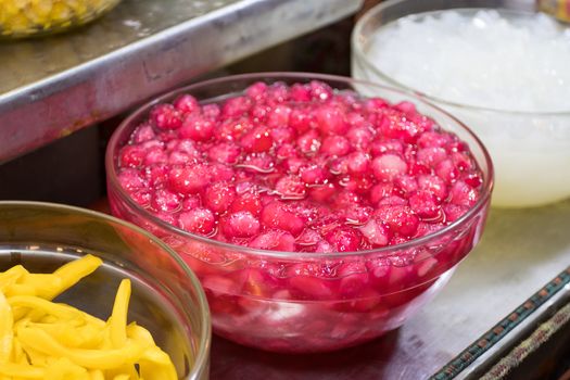 Many Thai Shaved Ice Desserts and Sweet Treats in Thailand at  Street Food Bangkok Thailand