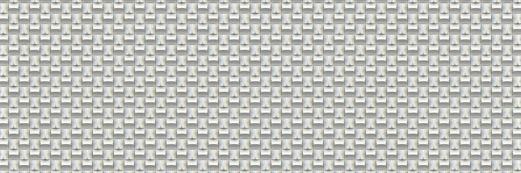 Abstract wall tiles texture background 3D render illustration isolated