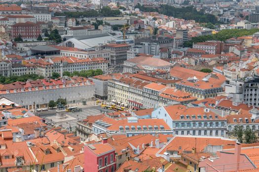 discovery of the city of Lisbon in Portugal. Romantic weekend in Europe.