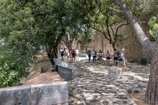 discovery of the city of Lisbon in Portugal. Romantic weekend in Europe.