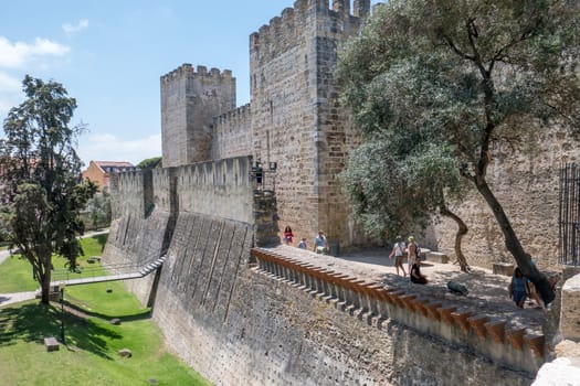 discovery of the city of Lisbon in Portugal. Romantic weekend in Europe.