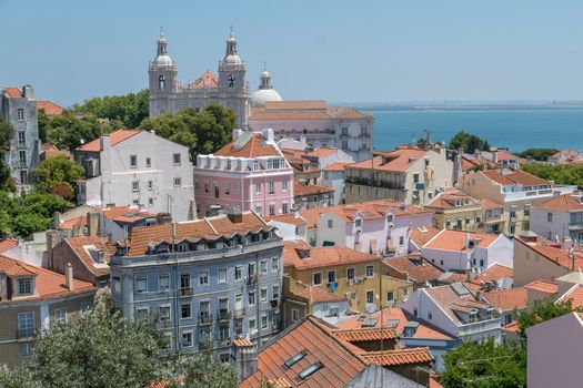 discovery of the city of Lisbon in Portugal. Romantic weekend in Europe.