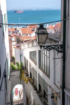 discovery of the city of Lisbon in Portugal. Romantic weekend in Europe.