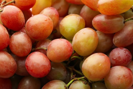 Fresh ripe grape on whole background, close up