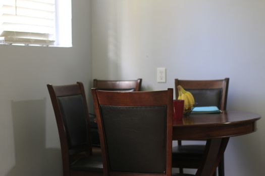 modern kitchen in a studio apartment. High quality photo