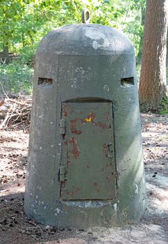Small bunker from WW2, in a dutch forest