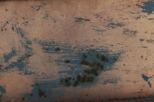 Rusty metal surface on a fishing boat in Santa Pola