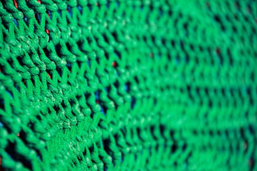 Fishing nets background in the port of Santa Pola, Alicante