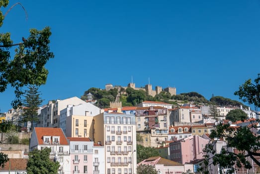 discovery of the city of Lisbon in Portugal. Romantic weekend in Europe.