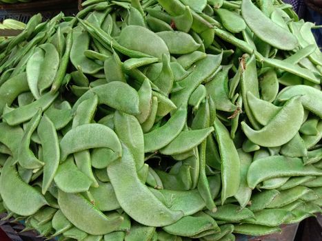 fresh and healthy green beans stock on shop