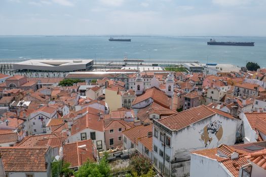 discovery of the city of Lisbon in Portugal. Romantic weekend in Europe.