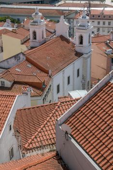 discovery of the city of Lisbon in Portugal. Romantic weekend in Europe.
